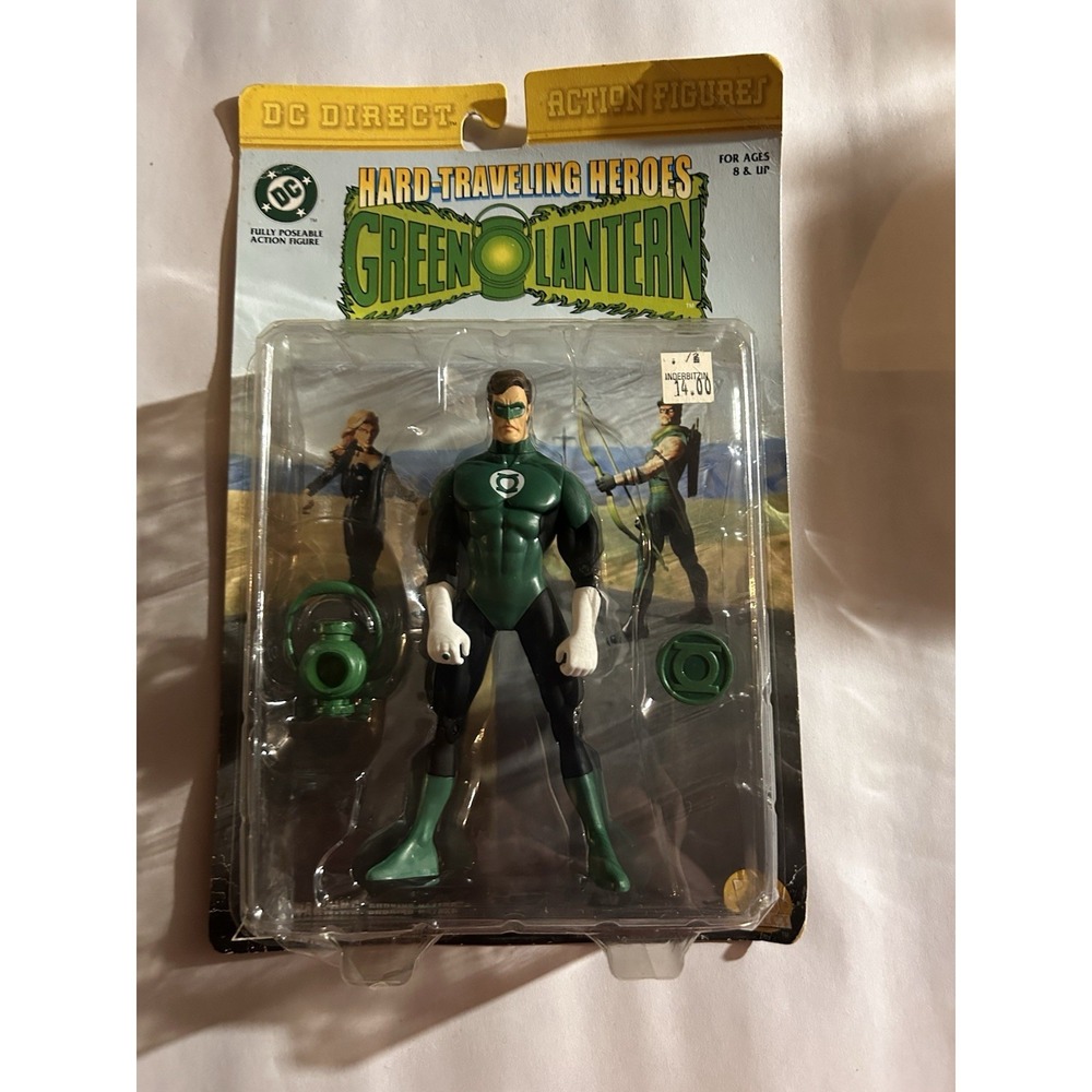 DC Direct Hard Traveling Heroes Green Lantern Action Figure 2000